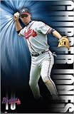 Braves - Chipper Jones by Unknown. Size 22.00 inches width by 33.58 inches height. High Quality Art Poster Print