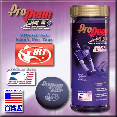 Pro Penn HD Racquetball Balls