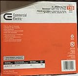 UPC 046335815599 product image for 6 in. White Recessed Shower Trim (12-Pack) | upcitemdb.com