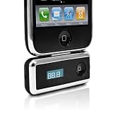 Advanced Wireless In-Car Audio FM Transmitter with DC iPhone / iPod Charging Capability for iPhone 3GS / 3G and ALL Latest Generations of iPod / Touch