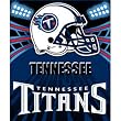 Tennessee Titans Light Weight Fleece NFL Blanket (Shadow Series) (50"x60")