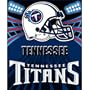 Tennessee Titans Light Weight Fleece NFL Blanket (Shadow Series) (50"x60")