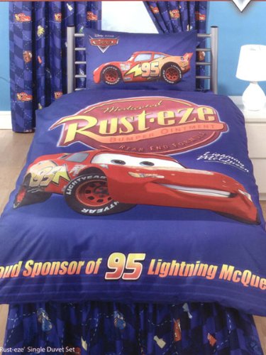 Childrens Toyshop  Kitchen & Housewares : Disney Cars Duvet Cover and Pillowcase 'Rusteze' Design Bedding - Great Low Price