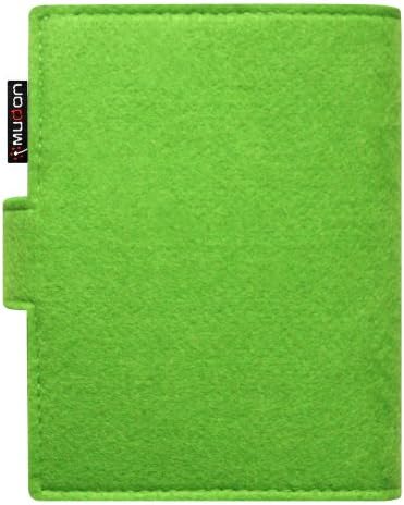 Mudon Pure Series Multifunctional Notebook, Wool Felt A7 5inch (Green)