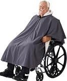Unisex Adaptive Wheelchair Lined Cape