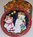 Gourmet Food : Scott's Cakes Peanut Butter Pretzel Nuggets in a Seasons Greetings Tin