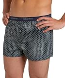 Calvin Klein Mens Woven Slim Fit Boxer, Mariner Bead Print, X-Large