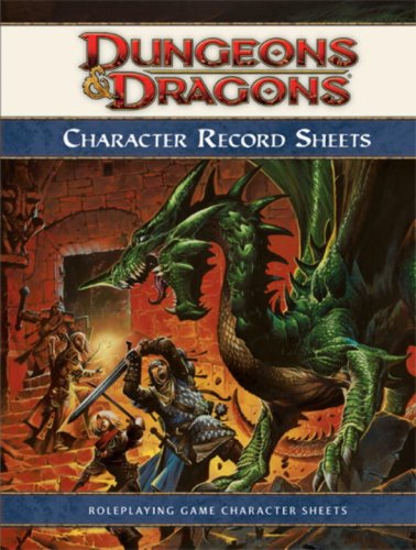 Character Record Sheets (Dungeons & Dragons)