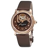 Frederique Constant Women's FC310CLHB2P4 Ladies Automatic Brown Open Diamond Dial Watch