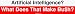 Artificial Intelligence? What Does That Make Bu$h? Large Bumper Sticker