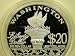 2006 $20 Washington State Silver Liberty Proof by NORFED - 1 Troy Oz