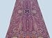 PURPLE JAMAVAR PAISLEY SHAWL SCARF WRAP CASHMERE THROW