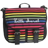 sac en cuir bleu marine Little Marcel Balade Sac ba