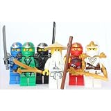 LEGO Ninjago - Sensei Wu + 5 ZX Ninjas - Lloyd, Kai, Cole, Jay & Zane
