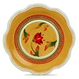 Fitz and Floyd Bellacara Salad Plate, Gold