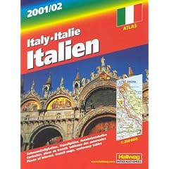 Stra�enatlas Italien 2001/2002 1 : 250 000. Stra�enkarten mit Sehensw�rdigkeiten. Transitpl�ne