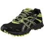 ASICS Men's GEL-Trail Attack 6 Running Shoe,Black/Onyx/Lime,12 M