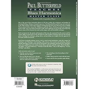 Paul Butterfield - Blues Harmonica Master Class: Book/Online Audio