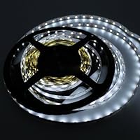 16.4Ft 5m 3528 LED PURE WHITE 300LEDs/pc Non-Waterproof(IP-44) Flexible Strip Light