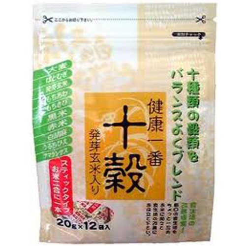 健康一番 十穀 発芽玄米入 スティック (20g×12本）