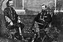 Art Poster, Major General Custer, General Pleasanton - 27.5 x 18.75