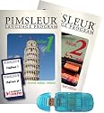 Pimsleur Italian I and II (Comprehensive) with Audiofy USB Reader (Audiofy Digital Audiobook Chips)