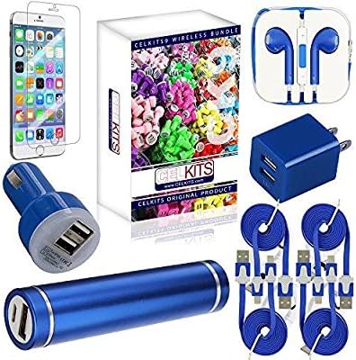 Apple iPhone 6 Plus Celkits-9 Accessory Kit - Blue