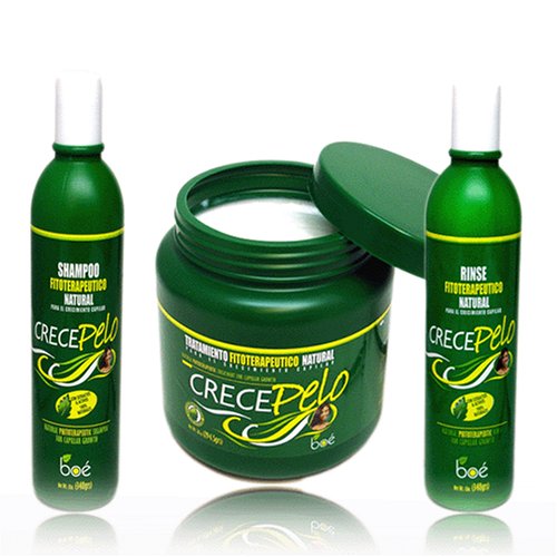 Crece Pelo Dominican Conditioner Hair Set For Dry and Split Hair Ends