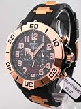 MENS CROTON RUBBER CHRONOGRAPH DATE WATCH CC311213BSRG