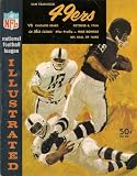 San Francisco 49ers vs Chicago Bears (Game Program) (October 4, 1964) (John Brodie) (Bill Kilmer) (Leo Nomellini) (Bob St. Clair) (Mike Ditka) (Bill George) (Rick Casares) (Bill Wade)