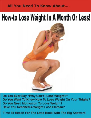 lose weight in a month