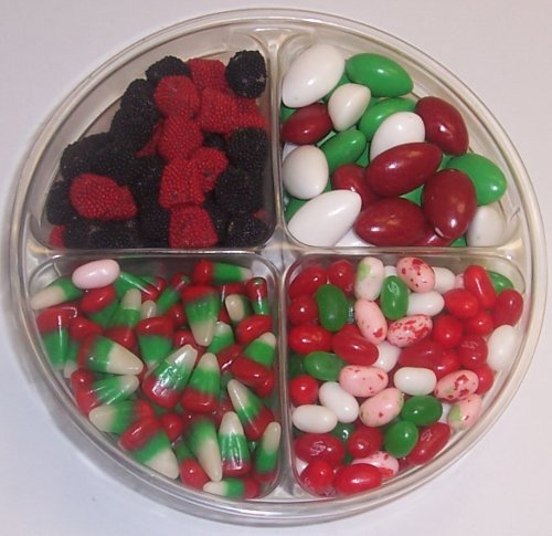 Scott's Cakes 4-Pack Christmas Mix Jelly Beans, Reindeer Corn, Christmas Jordan Almonds,... by Raspberry Candy