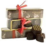 Gourmet Food : Hylas and the Nymphs 4-piece clear gold trimmed box Chocolate Assortment ~ 60 g / 2 oz