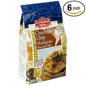 Arrowhead Mills Multi Chocolate Chip Pancake Mix, 28-Ounce Unit (Pack of 6) by Arrowhead Mills