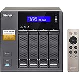 QNAP TS-453A 4-Bay Professional-Grade Network Attached Storage, Supports 4K Playback (TS-453A-4G-US)