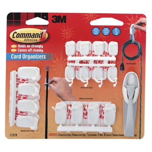 3M Command 17379 Cord Organizer Pack