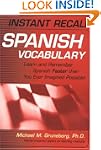 Instant Recall Spanish Vocabulary: Le...