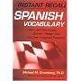 Instant Recall Spanish Vocabulary: Learn and Remem&hellip by Michael Gruneberg