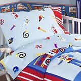 Heroes Toddler 3 Piece Sheet Set by Olive Kids