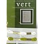 Vert : Broderie traditionnelle et au point de croix