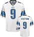 Matthew Stafford Jersey: Reebok White Replica #9 Detroit Lions Jersey - Medium