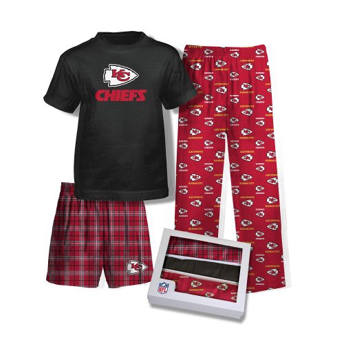 Reebok Kansas City Chiefs 3-pc. Pajama Set (XL 18/20)