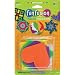 Fun Fusion Bead Pegboards 5-Pack: Heart/Star/Hexagon/Square/Circle