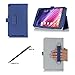 ProCase ASUS MeMO Pad 8 (ME181C) Case with bonus stylus pen - Bi-Fold Stand Cover Case exclusive for 2014 version ASUS MeMO Pad 8 inch Tablet (ME181C), with Hand Strap, auto Sleep/Wake (Navy, Dark Blue)