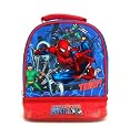 Marvel Spiderman Double Compartment Insulated Lunch Tote - Spidy Vs. Doc Oct