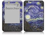 Skin for Amazon Kindle 3 (with 6 inch display) - Vincent Van Gogh Starry Night by WraptorSkinz