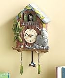 Elephant Animal Cuckoo Wall Clock