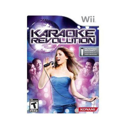 New Konami Karaoke Revolution Glee Entertainment Game Complete Product Standard Retail Wii 51FRmjYAetL New Konami Karaoke Revolution Glee Entertainment Game Complete Product Standard Retail Wii