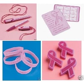 Click here to buy 84 PINK RIBBON Breast Cancer Awareness FUNDRAISING ITEMS Bracelets 2011 Wallet CALENDARS....