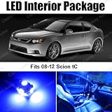 51FRoGuYJYL. SL160  Scion tC BLUE Interior LED Package (7 Pieces)